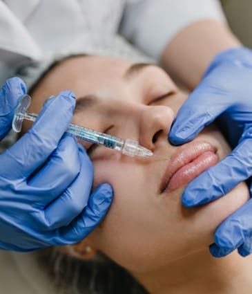 Lip Filler Treatment Stage Image - Dr Hass Clinic