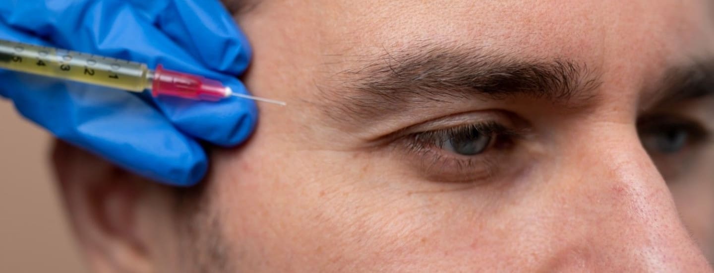 Temple Filler Treatment Stage Image - Dr Hass Clinic