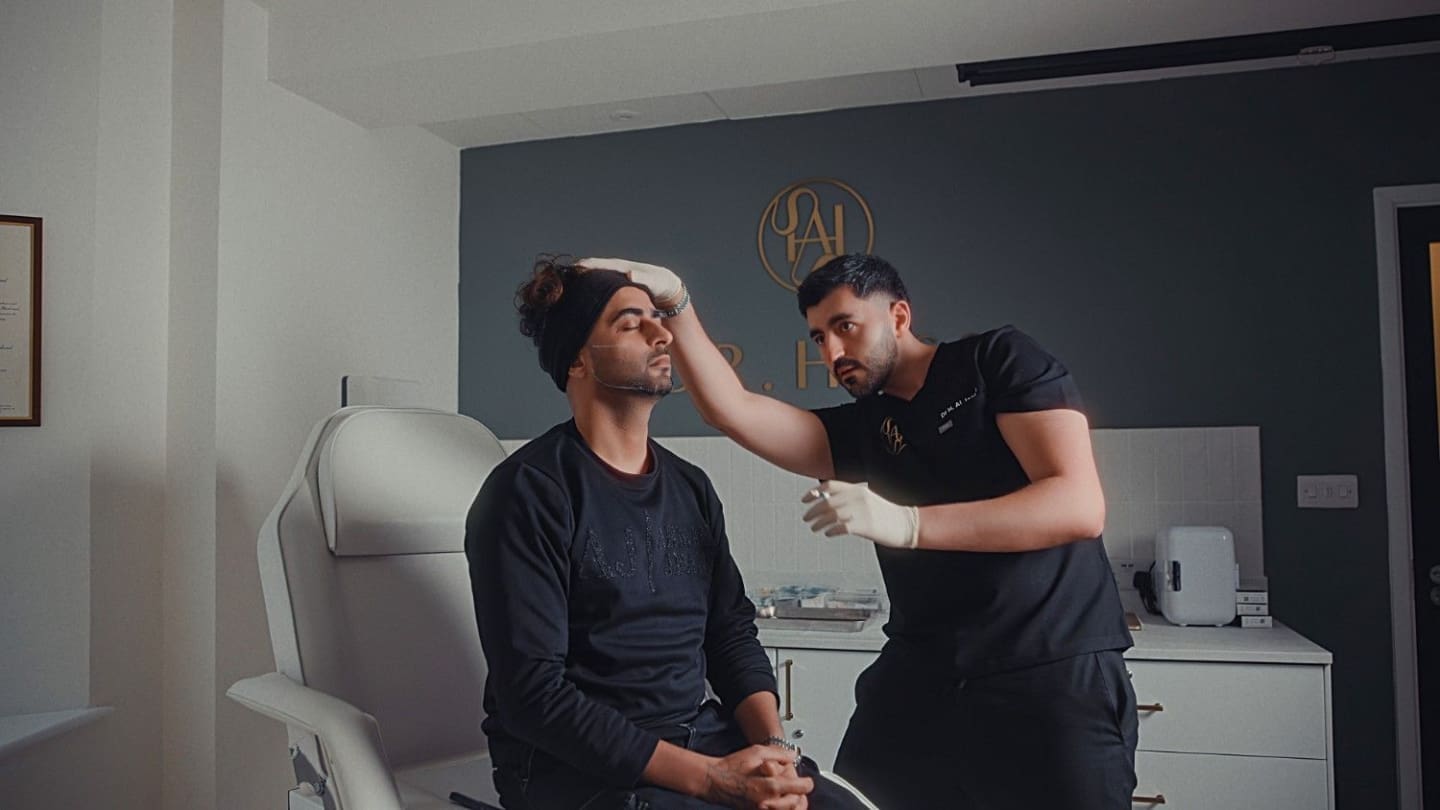 Facial Masculinisation Consultation at Dr Hass Clinic Mayfair