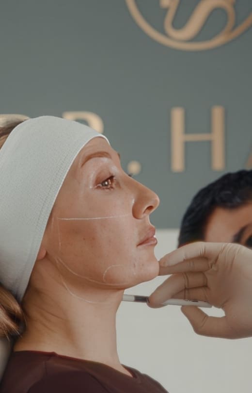 Non Surgical Face Lift Stage Image - Dr Hass Clinic