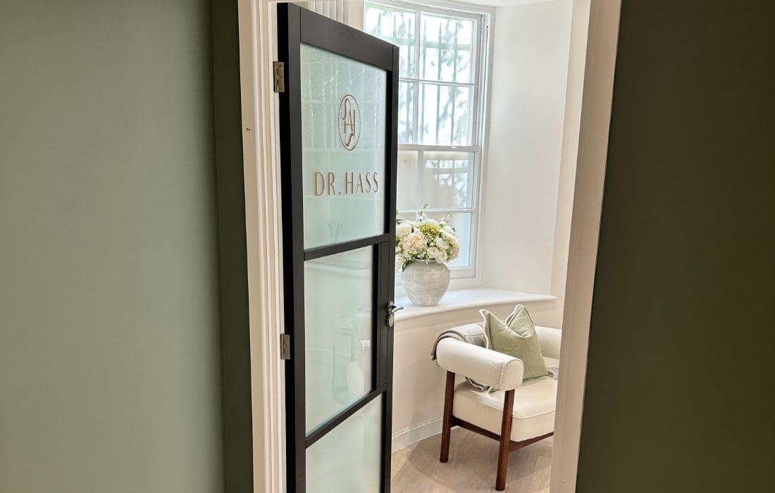Dr Hass Surgeon-led Aesthetic Clinic Mayfair Waiting Area