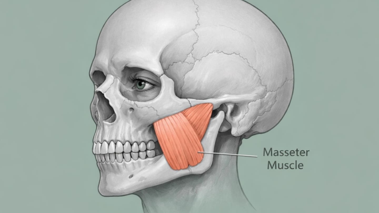 Where are the Masseter Muscles